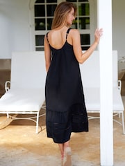 Aspiga Frankie Black Maxi Dress - Image 4 of 7