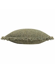 Подушка с перьевым наполнителем Yard Doze Woven Fringed Feather Filled Cushion - Изображение 4 из 6