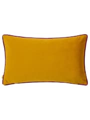 Furn Pink Protea Floral Feather Filled Cushion - Image 3 of 5
