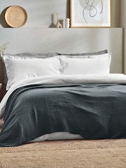 Yard Оверсайз Lark 4 Layer Muslin плиссированная ткань 100% хлопка покрывало - Изображение 2 из 6