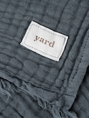 Yard Оверсайз Lark 4 Layer Muslin плиссированная ткань 100% хлопка покрывало - Изображение 6 из 6