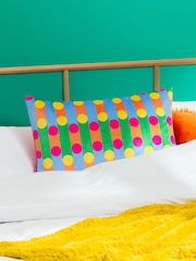 Heya Home Blue Bonbon Velvet Feather Filled Cushion Cushion - Image 1 of 6