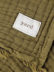 Yard Оверсайз Lark 4 Layer Muslin плиссированная ткань 100% хлопка покрывало - Image 6 of 6