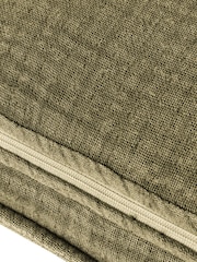 Yard Khaki 40 x 60cm Ribble 100% Cotton Polyester Filled Cushion - Image 6 of 7