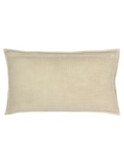 Yard Natural Beige 40 x 60cm Ribble 100% Cotton Polyester Filled Cushion - Image 5 of 9