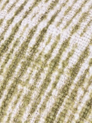 Yard Olive Green Sono Ink Abstract Fringed Feather Filled Cushion - Image 6 of 7