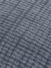 Yard Ink Blue 40 x 60cm Ribble 100% Cotton Polyester Filled Cushion - Image 7 of 8