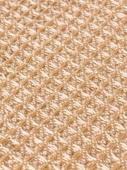 Yard Honey Lorne Waffle Fringed 100% Cotton Throw - Image 2 of 4