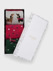 Hobbs Winter Dackel Socken Set - Bild 3 von 3