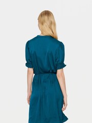 Saint Tropez Green Nunni Above Knee Length Belted Dress - Image 2 of 6