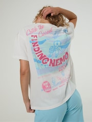 Skinnydip White Disney Finding Nemo Catch The Current T-Shirt - Image 3 of 5