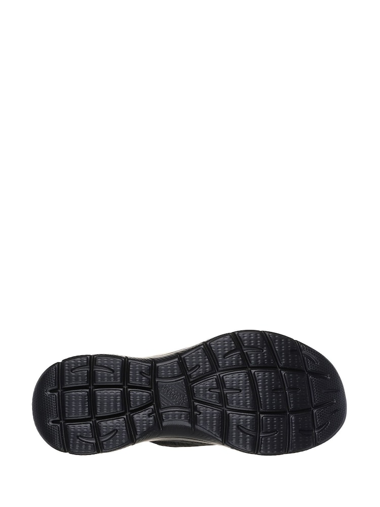 Skechers Black Chrome Pink Womens Slip In Summits Dazzling Haze Trainers - Image 5 of 5