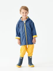 Hatley Blue Waterproof Matte Rain Boots - Imagen 8 de 8