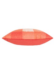 Furn Pink Alma Check Polyester Filled Cushion - Image 4 of 6