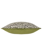 Wylder Tropics Green Nympha Abstract Spot Polyester Filled Cushion - Image 4 of 6