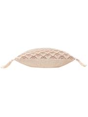 Yard Saku Blossom Fringed Feather Filled 100% Cotton Cushion - Изображение 5 из 7