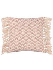 Yard Saku Blossom Fringed Polyester Filled 100% Cotton Cushion - Изображение 3 из 7