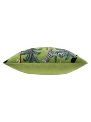 Wylder Tropics Green Wilds Tropical 100% Cotton Feather Filled Cushion - Image 5 of 7
