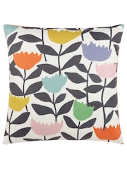 Подушка с цветочным принтом Furn Tulipa - Изображение 2 из 5