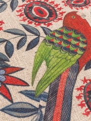 Wylder Akamba Mirrored Parrots Tropical Polyester Filled Cushion - Image 5 of 5