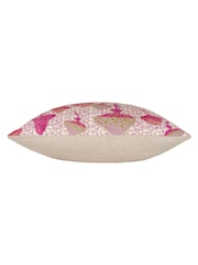 Furn Purple Mushroom Fields Abstract Feather Filled 100% Cotton Cushion - Image 5 of 6
