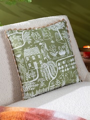 Подушка с жаккардовым наполнителем Furn Frida - Изображение 1 из 7