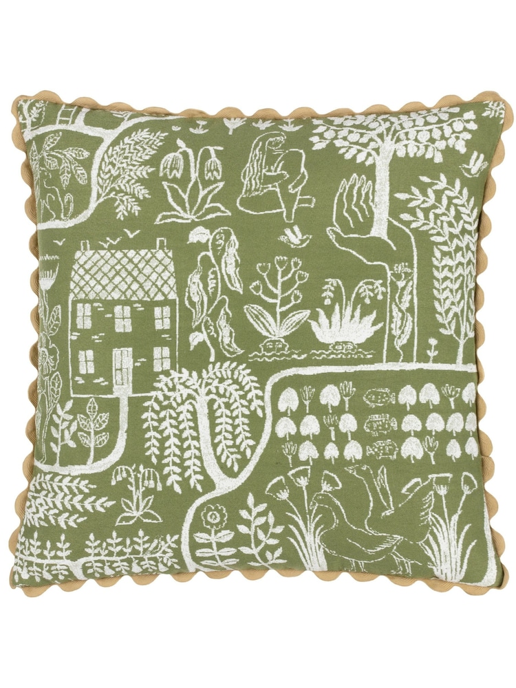 Подушка с жаккардовым наполнителем Furn Frida - Изображение 2 из 7