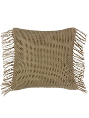 Yard Nimble Knitted Feather Filled 100% Cotton Cushion - Изображение 3 из 7