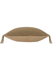 Yard Nimble Knitted Feather Filled 100% Cotton Cushion - Изображение 5 из 7