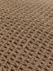 Yard Nimble Knitted Feather Filled 100% Cotton Cushion - Изображение 6 из 7