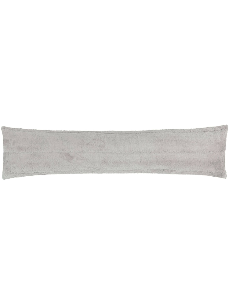 Paoletti Grey Empress Faux Fur Draught Excluder - Image 2 of 3 Paoletti Grey Empress Faux Fur Draught Excluder - Image 2 of 3