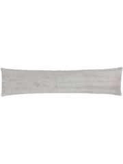 Paoletti Grey Empress Faux Fur Draught Excluder - Image 4 of 4