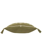 Almofada Yard Folis Bordada de Poliéster Preenchida com 100% Cushion - Imagem 5 de 7