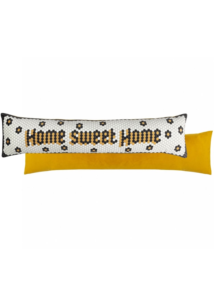 وسادة أرضية مخمل موزايك Home Sweet Home من Furn - صورة 2 من 4