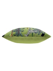 Wylder Green Wilds Tropical 100% Cotton Polyester Filled Cushion - Image 5 of 6