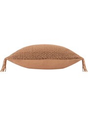Yard Baked Earth Pink Nimble Knitted Feather Filled Cushion - Image 5 of 7