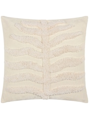 Furn 45 x 45cm Dakota Getuftetes Kissen mit Federfüllung aus 100% Baumwolle - Bild 2 von 5
