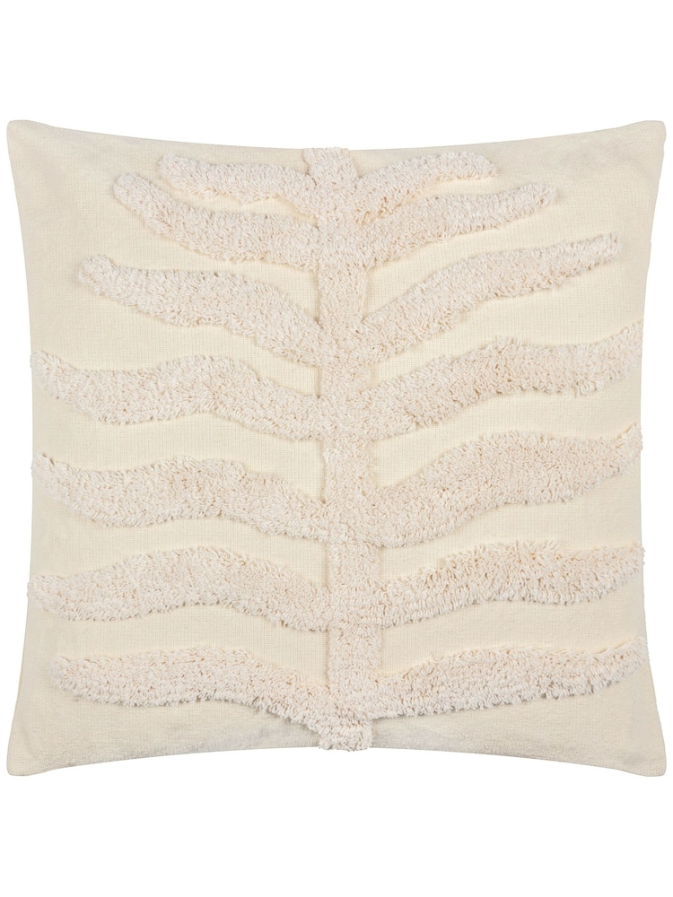 Furn 45 x 45cm Dakota Getuftetes Kissen mit Federfüllung aus 100% Baumwolle - Bild 2 von 5