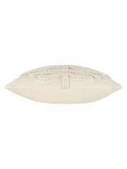Furn 45 x 45cm Dakota Getuftetes Kissen mit Federfüllung aus 100% Baumwolle - Bild 4 von 5