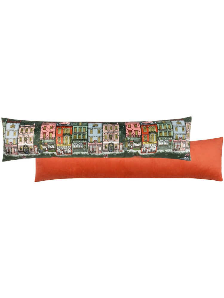 Furn Green Christmas Spirit Festive Draught Excluder - Image 2 of 4