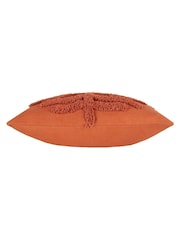 Furn Red Dakota Tufted Polyester Filled 100% Cotton Cushion - Image 4 of 6