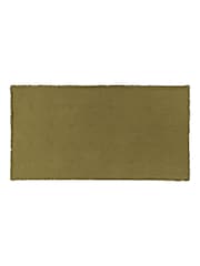 Yard Moss Green Jaye Velvet Fringed Filled 100% Cotton Bedspread - Image 4 of 6