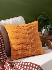 Furn 45 x 45cm Dakota 100% Cotton Tufted Feather Filled Cushion - صورة 1 من 7