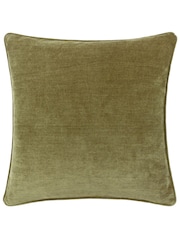 Yard 50 x 50cm Heavy Chenille Velvet Piped Feather Filled Cushion - Изображение 1 из 4