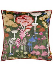 Бархатная подушка с полиэстеровым наполнителем Furn Amanita - Изображение 3 из 6
