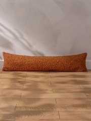 Yard Ginger Brown Cabu Boucle Shearling Draught Excluder - Image 1 of 3