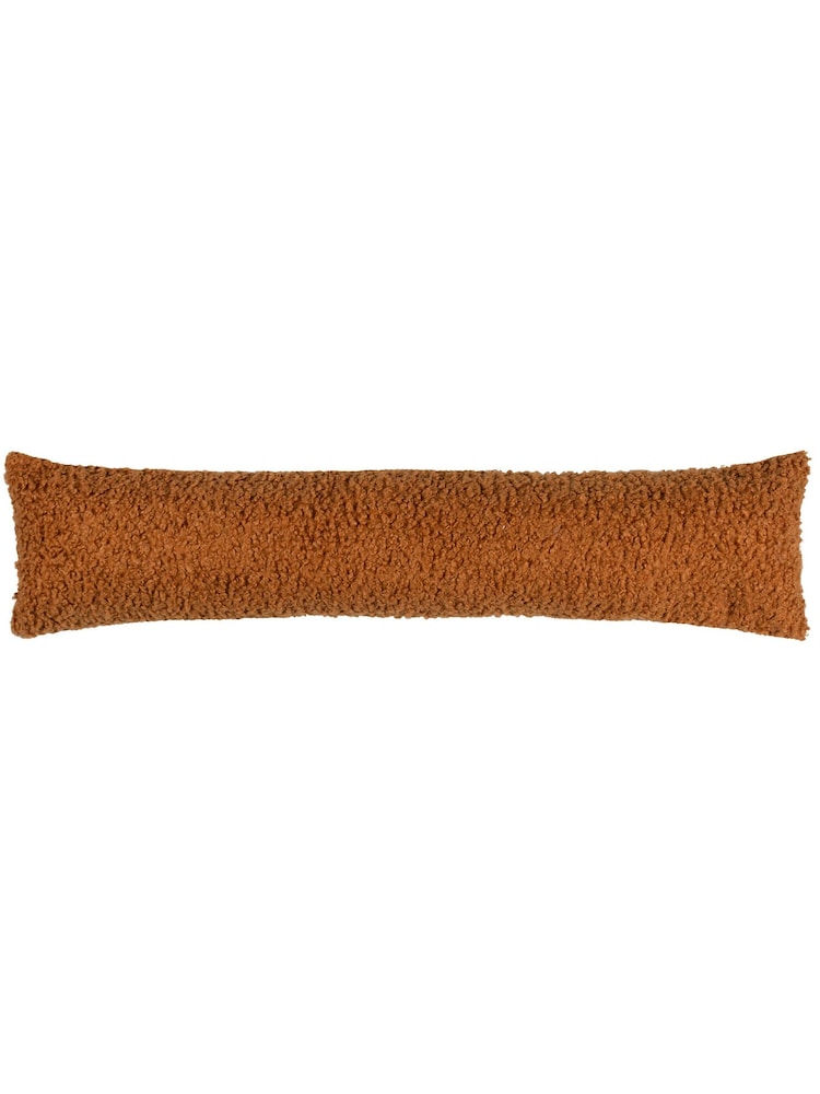 Yard Ginger Brown Cabu Boucle Shearling Draught Excluder - Image 2 of 3