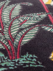 Wylder Black Wilds Tropical 100% Cotton Feather Filled Cushion - Image 6 of 6