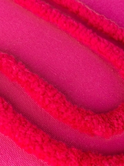 Heya Home Pink Archie Tufted Feather Filled Cushion - Image 6 of 7