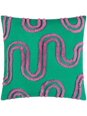Heya Home Archie Tufted Polyester Filled Cushion - Image 3 of 7